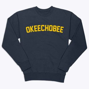 Okeechobee Florida Classic Curve Premium Crewneck Sweatshirt