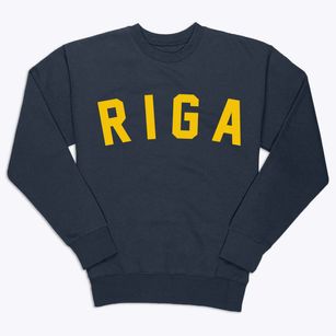Riga New York Classic Curve Premium Crewneck Sweatshirt