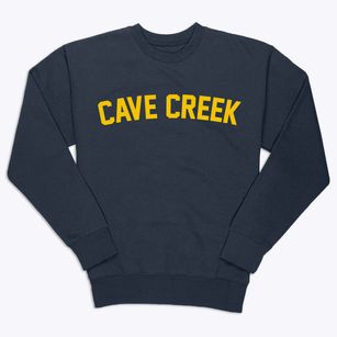 Cave Creek Arizona Classic Curve Premium Crewneck Sweatshirt