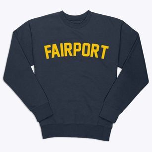 Fairport New York Classic Curve Premium Crewneck Sweatshirt