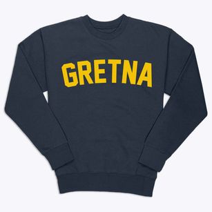 Gretna Nebraska Classic Curve Premium Crewneck Sweatshirt