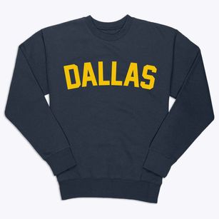 Dallas Texas Classic Curve Premium Crewneck Sweatshirt