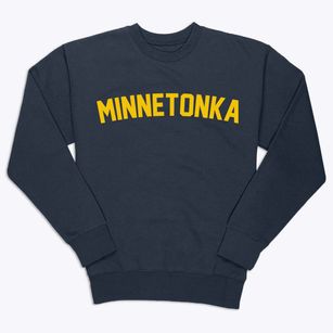 Minnetonka Minnesota Classic Curve Premium Crewneck Sweatshirt