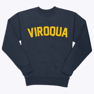 Viroqua Wisconsin Classic Curve Premium Crewneck Sweatshirt