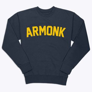 Armonk New York Classic Curve Premium Crewneck Sweatshirt