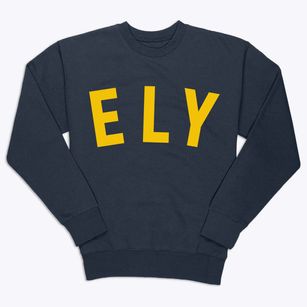 Ely Nevada Classic Curve Premium Crewneck Sweatshirt