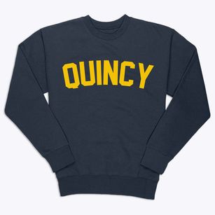 Quincy Illinois Classic Curve Premium Crewneck Sweatshirt