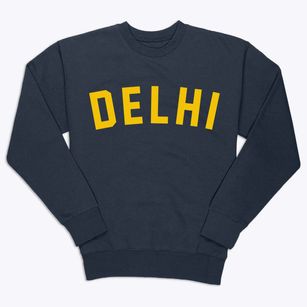 Delhi Louisiana Classic Curve Premium Crewneck Sweatshirt