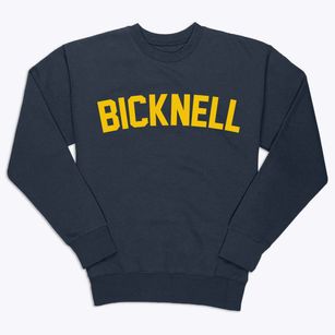 Bicknell Indiana Classic Curve Premium Crewneck Sweatshirt