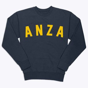 Anza California Classic Curve Premium Crewneck Sweatshirt