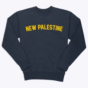 New Palestine Indiana Classic Curve Premium Crewneck Sweatshirt