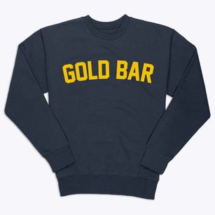 Gold Bar Washington Classic Curve Premium Crewneck Sweatshirt