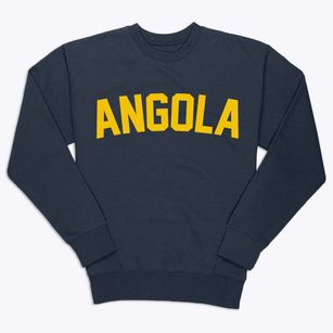 Angola New York Classic Curve Premium Crewneck Sweatshirt