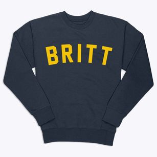 Britt Iowa Classic Curve Premium Crewneck Sweatshirt