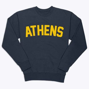 Athens Illinois Classic Curve Premium Crewneck Sweatshirt
