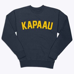 Kapaau Hawaii Classic Curve Premium Crewneck Sweatshirt