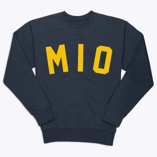 Mio Michigan Classic Curve Premium Crewneck Sweatshirt