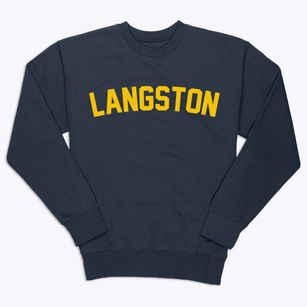Langston Oklahoma Classic Curve Premium Crewneck Sweatshirt
