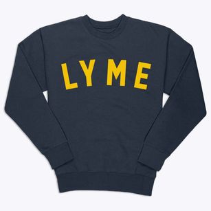 Lyme New Hampshire Classic Curve Premium Crewneck Sweatshirt