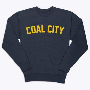 Coal City West Virginia Classic Curve Premium Crewneck Sweatshirt