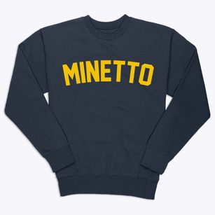 Minetto New York Classic Curve Premium Crewneck Sweatshirt