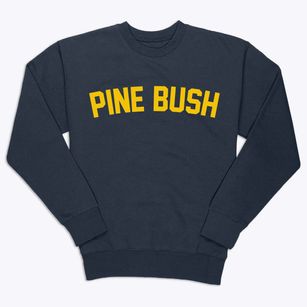 Pine Bush New York Classic Curve Premium Crewneck Sweatshirt