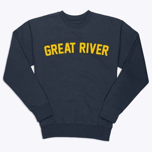 Great River New York Classic Curve Premium Crewneck Sweatshirt