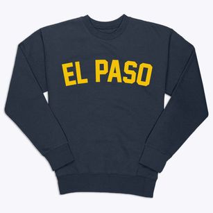 El Paso Texas Classic Curve Premium Crewneck Sweatshirt