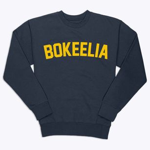 Bokeelia Florida Classic Curve Premium Crewneck Sweatshirt