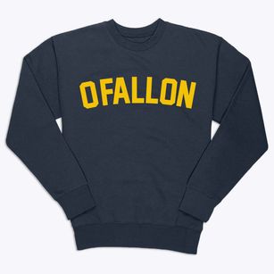 O'Fallon Illinois Classic Curve Premium Crewneck Sweatshirt