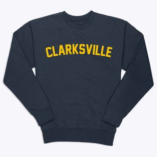 Clarksville Iowa Classic Curve Premium Crewneck Sweatshirt