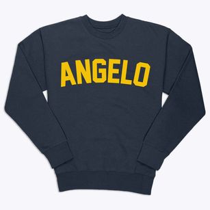 Angelo Wisconsin Classic Curve Premium Crewneck Sweatshirt