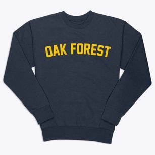 Oak Forest Illinois Classic Curve Premium Crewneck Sweatshirt