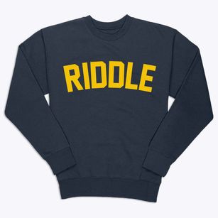 Riddle Oregon Classic Curve Premium Crewneck Sweatshirt