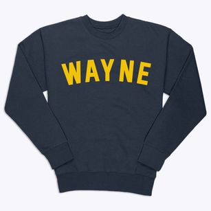 Wayne Maine Classic Curve Premium Crewneck Sweatshirt