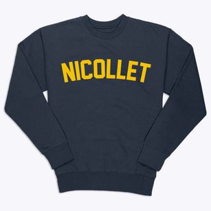 Nicollet Minnesota Classic Curve Premium Crewneck Sweatshirt