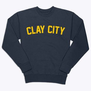 Clay City Kentucky Classic Curve Premium Crewneck Sweatshirt
