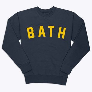 Bath New Hampshire Classic Curve Premium Crewneck Sweatshirt