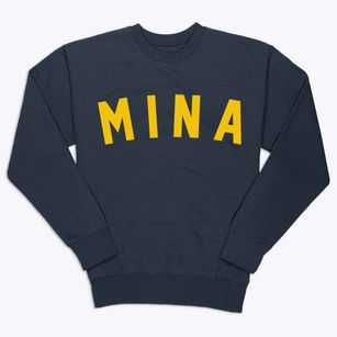 Mina New York Classic Curve Premium Crewneck Sweatshirt