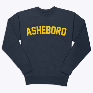 Asheboro North Carolina Classic Curve Premium Crewneck Sweatshirt