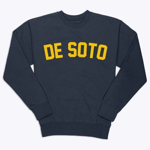 De Soto Iowa Classic Curve Premium Crewneck Sweatshirt