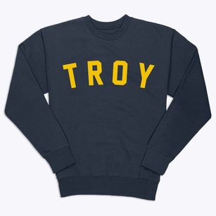Troy Maine Classic Curve Premium Crewneck Sweatshirt