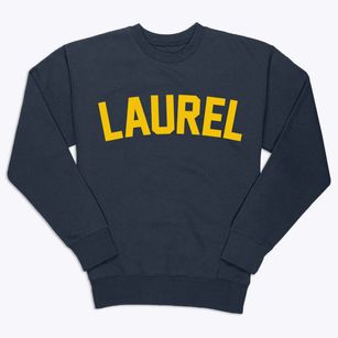 Laurel Nebraska Classic Curve Premium Crewneck Sweatshirt