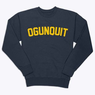 Ogunquit Maine Classic Curve Premium Crewneck Sweatshirt