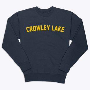 Crowley Lake California Classic Curve Premium Crewneck Sweatshirt