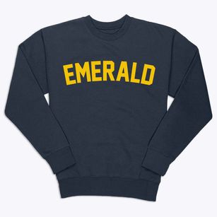 Emerald Wisconsin Classic Curve Premium Crewneck Sweatshirt