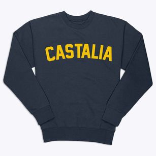 Castalia Ohio Classic Curve Premium Crewneck Sweatshirt