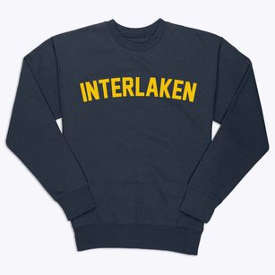 Interlaken New Jersey Classic Curve Premium Crewneck Sweatshirt