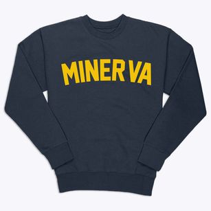 Minerva New York Classic Curve Premium Crewneck Sweatshirt