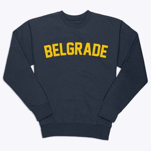 Belgrade Minnesota Classic Curve Premium Crewneck Sweatshirt